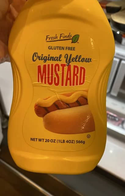 Fresh Finds Original Yellow Mustard