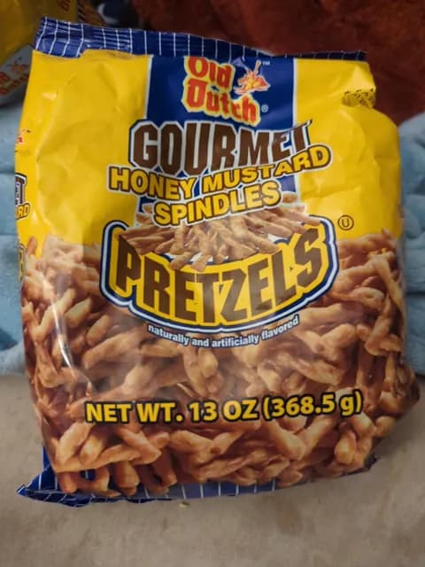 Old Dutch Gourmet Honey Mustard Spindles Pretzels