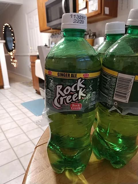Rock Creek Ginger Ale Naturally Flavored Soda