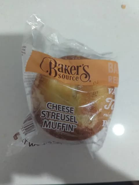 Baker'S Source Cheese Streusel Muffin