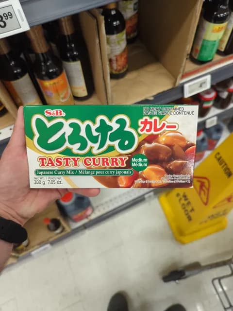 S&B Tasty Curry Japanese Curry Mix Medium