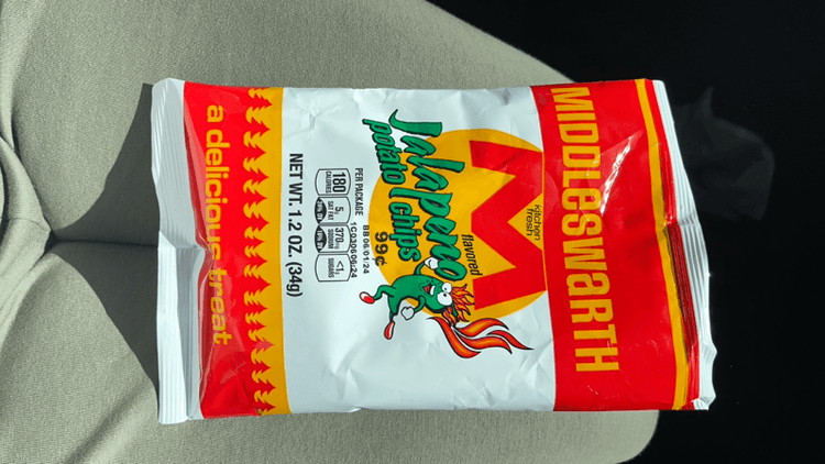 Middleswarth Jalapeno Potato Chips