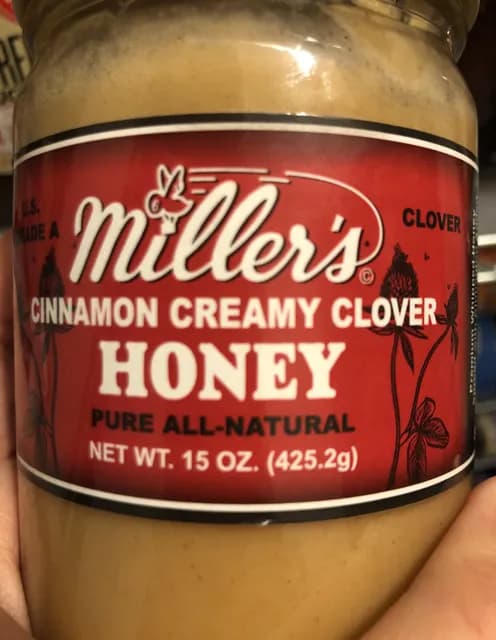 Miller'S Honey Cinnamon Creamy Clover