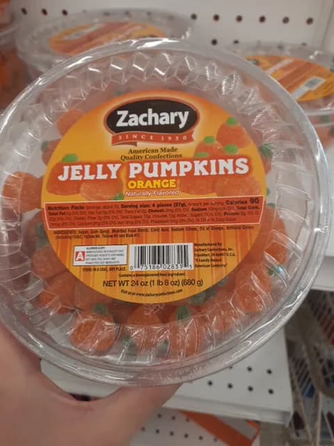Zachary Jelly Pumpkins Orange