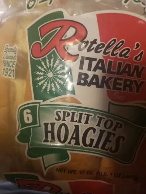 Rotella'S Italian Bakery Split Top Hoagies