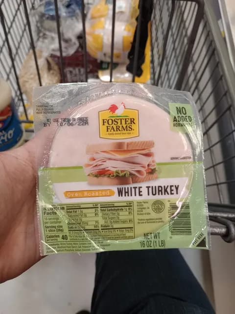 Foster Farms Oven Roasted White Turkey