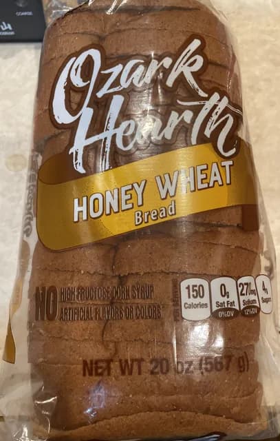 Ozark Hearth Honey Wheat Bread