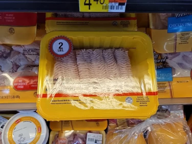 Walmart Ground Chicken