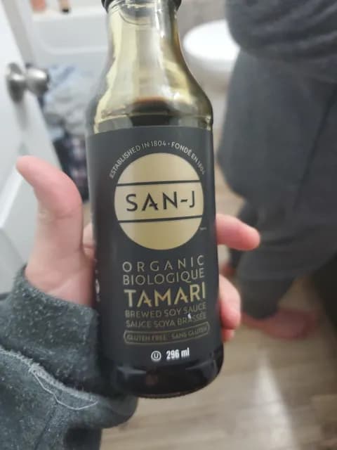 San-J Organic Tamari Brewed Soy Sauce