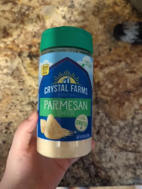 Crystal Farms Dairy Co Parmesan Cheese