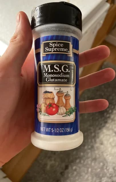 Spice Supreme M.S.G. Monosodium Glutamate