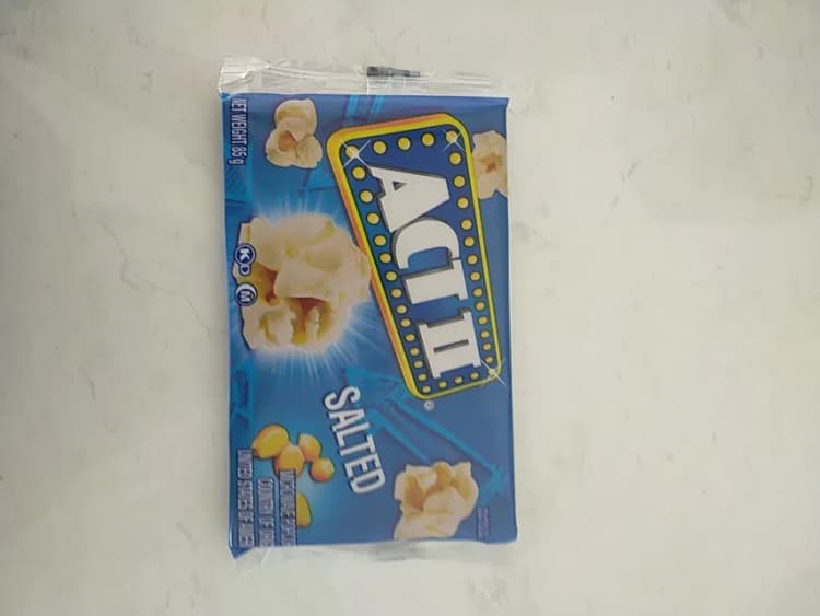 Act Ii Salted Microwave Popcorn