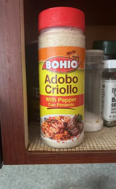 Bohio Adobo Criollo With Pepper Con Pimienta