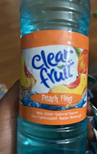 Clear Fruit Peach Fling