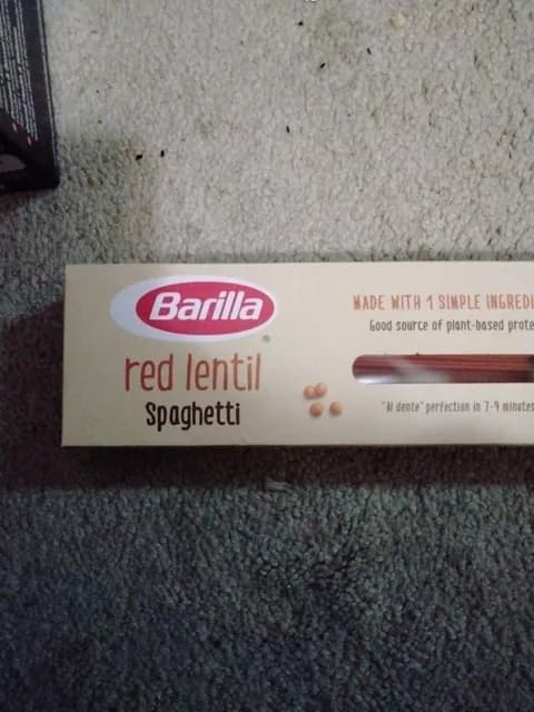 Barilla Red Lentil Spaghetti