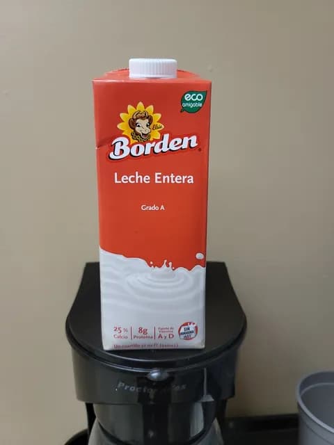 Borden Leche Entera Grado A