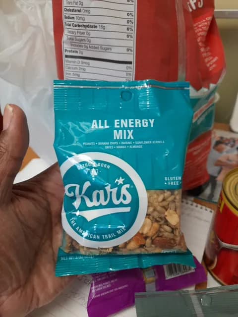 Kars All Energy Trail Mix Snacks