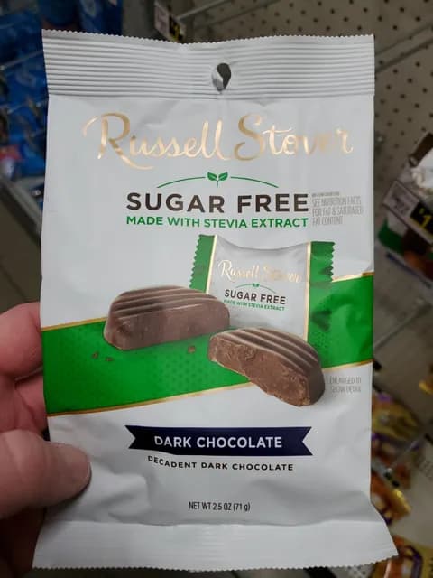 Russell Stover Sugar Free Dark Chocolate