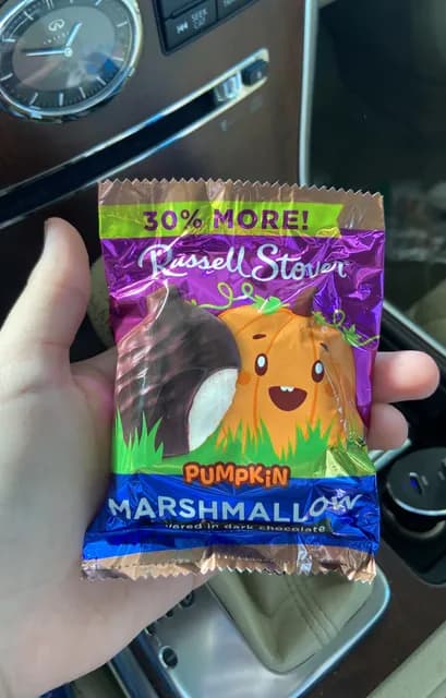 Russell Stover Pumpkin Marshmallow