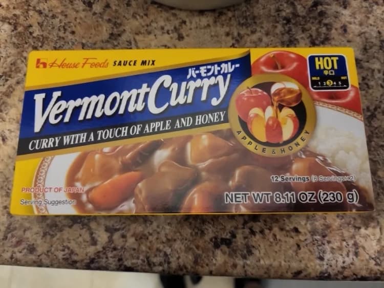 House Foods Vermont Curry Sauce Mix Curry With A Touch Of Apple And Honey