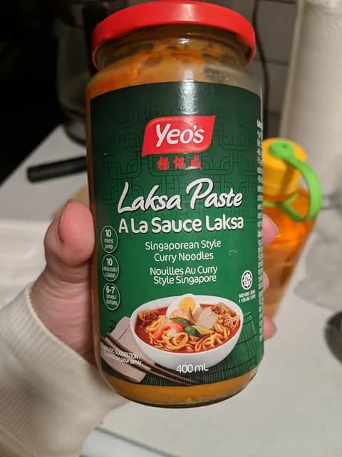 Yeo'S Laksa Paste Singaporean Style Curry Noodles