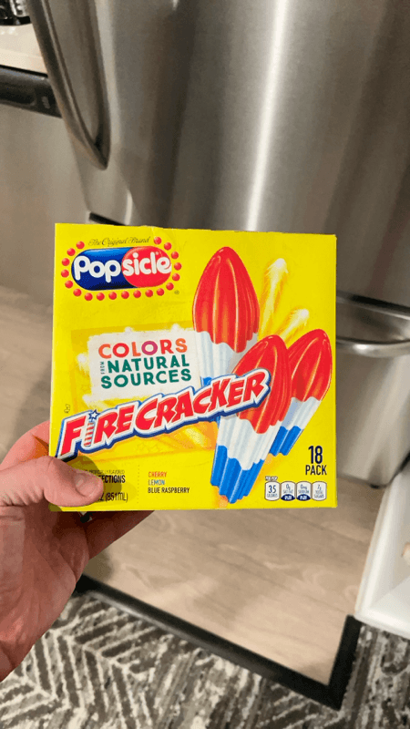 Popsicle Firecracker  Confections