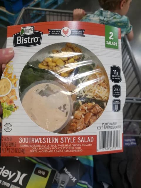 Ready Pac Foods Bistro Southwestern Style Salad Bowls