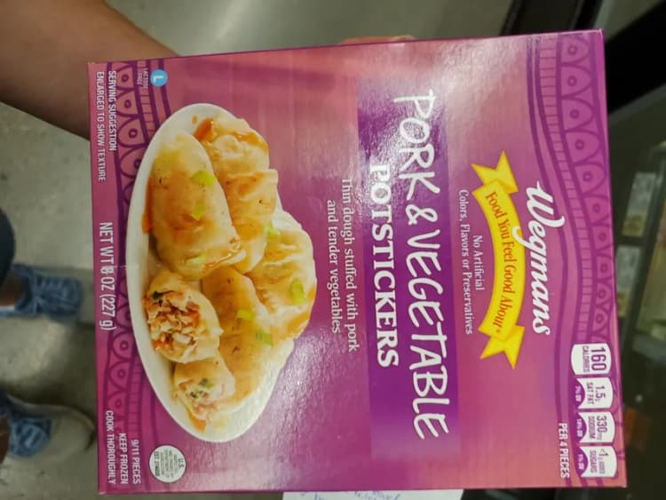 Wegmans Pork & Vegetable Potstickers