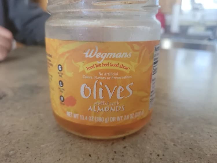 Wegmans Olives Stuffed With Almonds