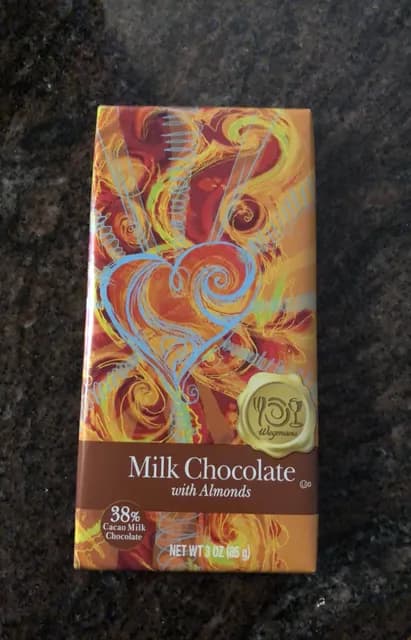 Wegmans Milk Chocolate With Almonds
