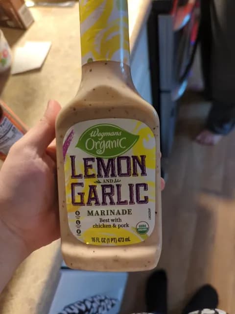 Wegmans Organic Lemon And Garlic Marinade