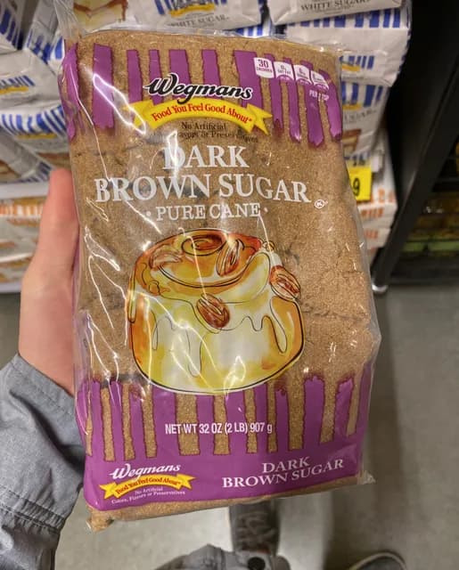 Wegmans Pure Cane Dark Brown Sugar