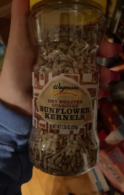 Wegmans Dry Roasted Seasoned Sunflower Kernels