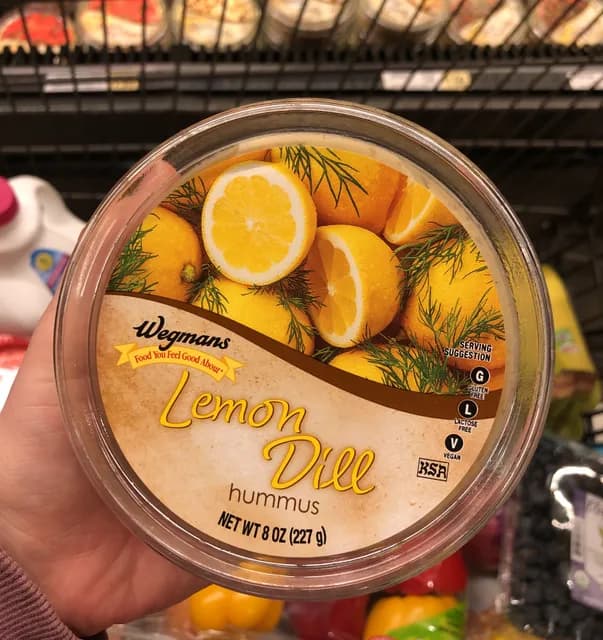 Wegmans Lemon Dill Hummus