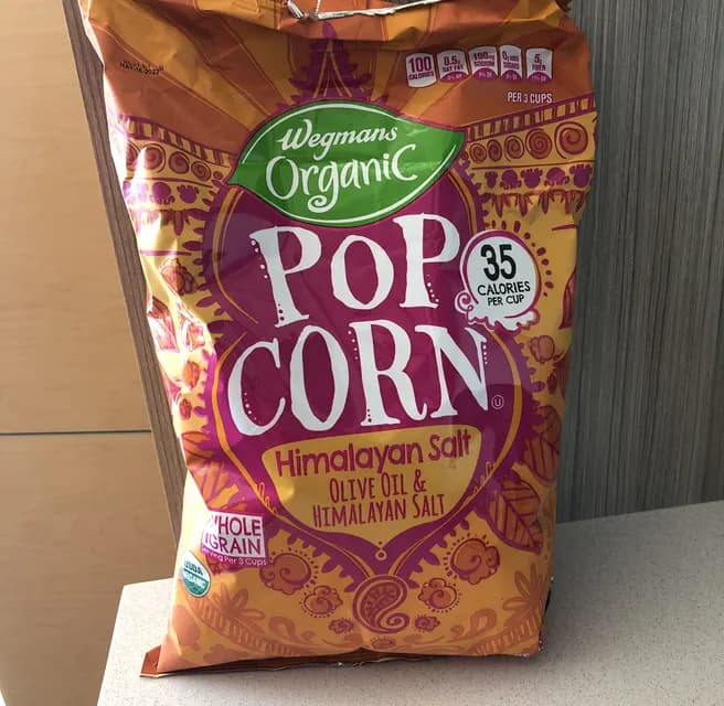 Wegmans Organic Popcorn Himalayan Salt