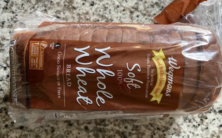 Wegmans 100% Soft Whole Wheat Bread