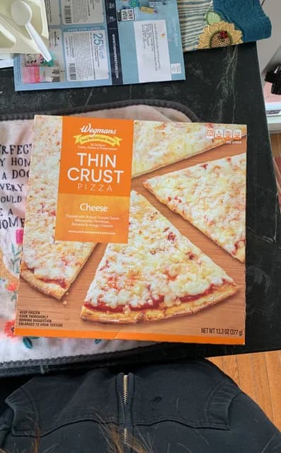 Wegmans Cheese Thin Crust Pizza