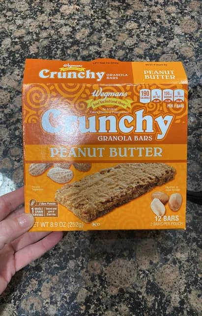 Wegmans Crunchy Peanut Butter Granola Bars