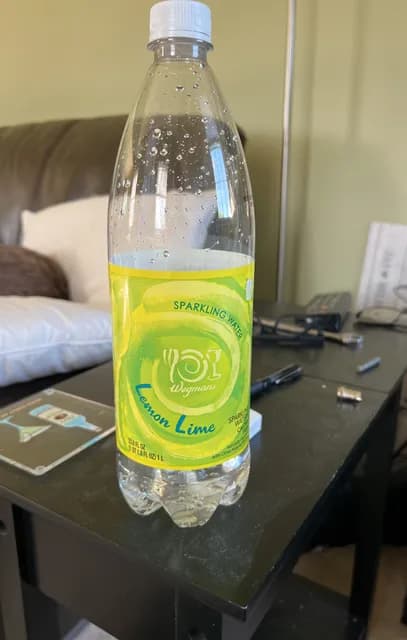 Wegmans Sparkling Water Lemon Lime