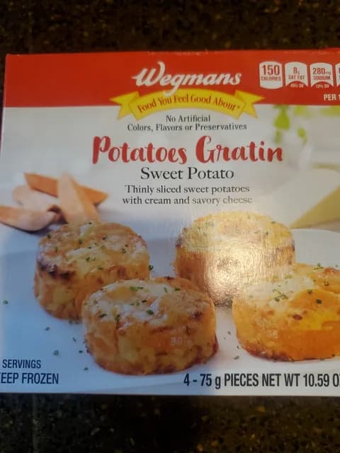 Wegmans Sweet Potato Gratin