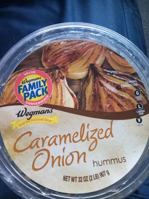 Wegmans Caramelized Onion Hummus Family