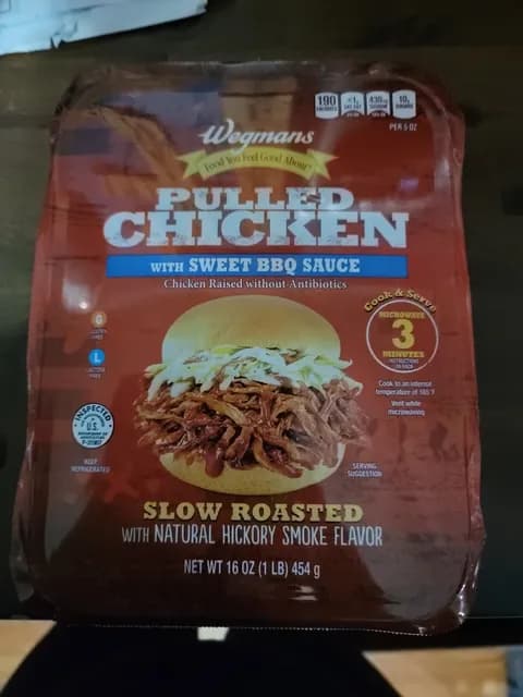 Wegmans Pulled Chicken With Sweet Bbq Sauce