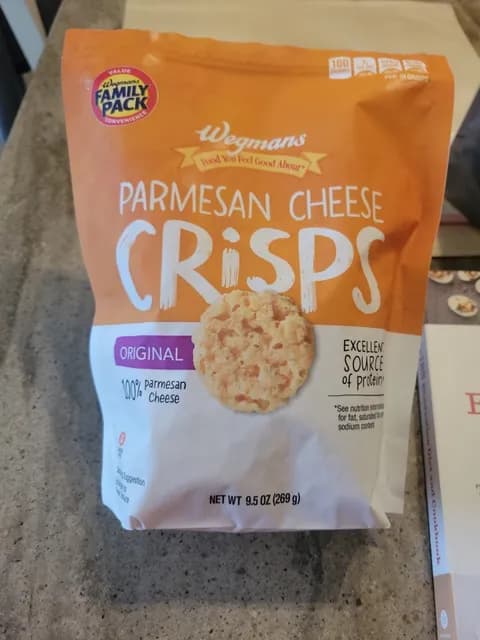 Wegmans Original Parmesan Cheese Crisps