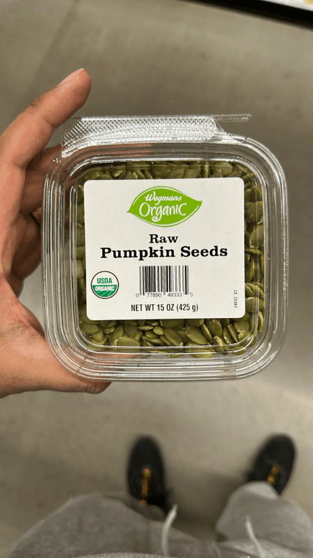 Wegmans Organic Raw Pumpkin Seeds