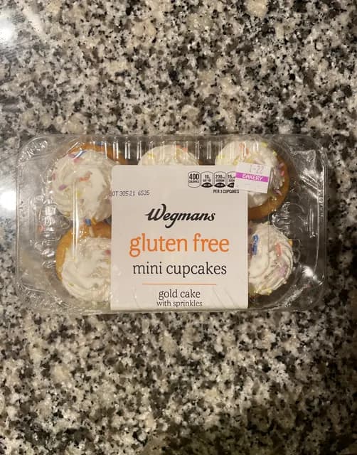 Wegmans Gluten Free Mini Cupcakes