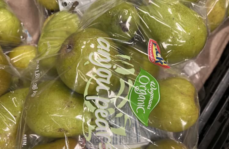 Wegmans Organic Anjou Pears