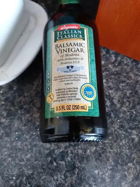Wegmans Italian Classic Balsamic Vinegar