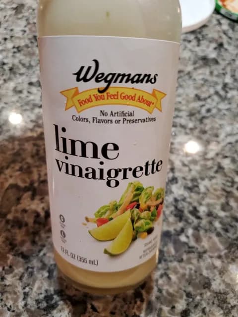 Wegmans Lime Vinaigrette
