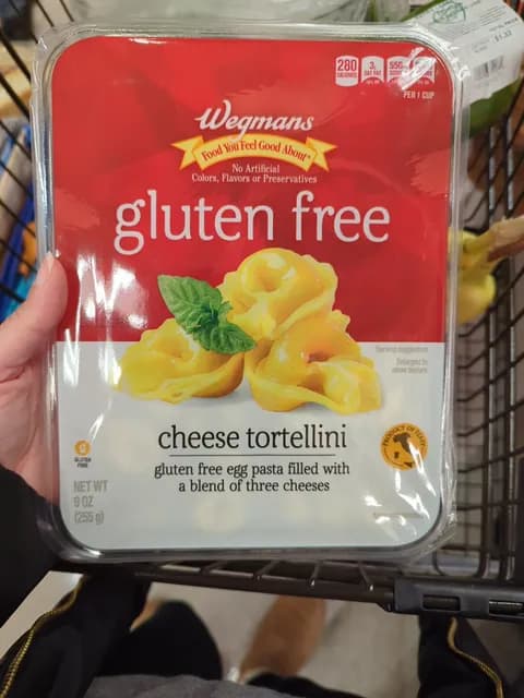 Wegmans Gluten Free Cheese Tortellini