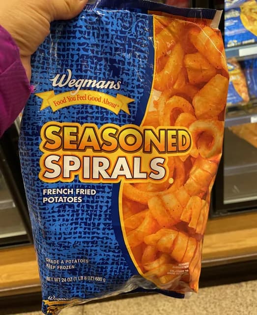 Wegmans Seasoned Spirals French Fried Potatoes